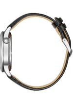 CITIZEN Erkek Analog Otomatik Saat Deri Kayışlı NH9131-14E, Siyah, Ölçü Birimi, Kayış