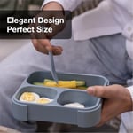 Citron Çatal ve Kaşıklı Bento Beslenme Kutusu Seti - Dusty Blue 1061992