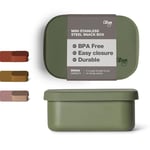 Citron Citron Mini Paslanmaz Çelik Atıştırmalık Kutusu - Green 1060353