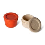 Citron Citron Mini Sos Kapları 2'li Set - Brick/Beige 1060803