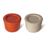 Citron Citron Mini Sos Kapları 2'li Set - Brick/Beige 1060803