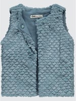 Civil Baby Kız Bebek Yelek 6-18 Ay Pudra