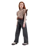 Civil Girls Kız Çocuk Pantolon 6-9 Yaş Füme