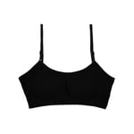 Civil Girls Kız Çocuk Pedli Büstiyer 8-12 Yaş Siyah