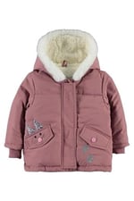Civil Tavşan Kulak Nakışlı 6-18 Ay Mont -, 6-9 AY, Tavşan Kulak Nakışlı Mont, Pudra, baby-girls