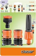 Claber 8802 Jet Spreyli Başlangıç Sulama Seti 1/2