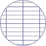 Clairefontaine 323751C A Mavi Mimesys Zımbalanmış Defter - 17x22 cm - 48 Seyes Çizgili - 90 g Beyaz Kağıt - Polypro Kapak
