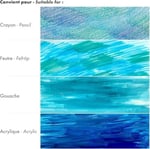 Clairefontaine Multi Teknik Çizim Defteri 40 Yapra - Seçenekler: A3 (29,7x42 cm), sortiert, 29,7 x 42 cm - Blok, 14...