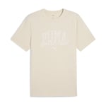 Class Erkek Bej Günlük Stil T-Shirt 68464387