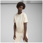 Class Erkek Bej Günlük Stil T-Shirt 68464387