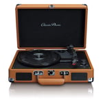 Classic Phono TT-10BN, Hoparlörlü Pikap, Kahverengi