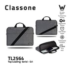 Classone 15.6 inç TL2564 15.6 inç Uyumlu Notebook Çantası, Gri