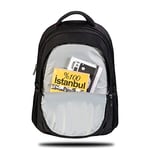 Classone Bp L100 Milano Serisi Large Sırt Çantası, Siyah