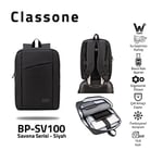 Classone Savona BP-SV Su geçirmez Kumaş,15.6