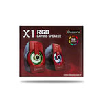CLASSONE X1 RED RGB GAMİNG HOPARLÖR - KIRMIZI