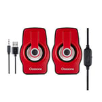 CLASSONE X1 RED RGB GAMİNG HOPARLÖR - KIRMIZI