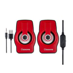 CLASSONE X1 RED RGB GAMİNG HOPARLÖR - KIRMIZI