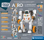 Clementoni AIRO Robot Yapay Zeka - Çocuklar için eğitici ve özelleştirilebilir oyuncak, hareket ve sesli tanıma ile etkileşimli, 8 yaşından itibaren - 55513