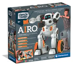 Clementoni AIRO Robot Yapay Zeka - Çocuklar için eğitici ve özelleştirilebilir oyuncak, hareket ve sesli tanıma ile etkileşimli, 8 yaşından itibaren - 55513