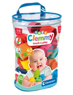 Clementoni Clemmy 17878 40 adet şeffaf kız çantası çok renkli