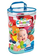 Clementoni Clemmy 17878 40 adet şeffaf kız çantası çok renkli