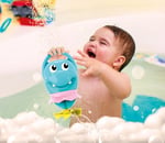 Clementoni - İlk Arkadaşlarım Banyo Oyuncağı, 6-36 Ay, Plastik, 26.3 x 8.7 x 22 cm