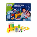 Clementoni İlk Kimya Deney Seti Renkli 6+