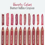 CLIO Kremsi, Kalem Şeklinde Renkli Dudak Balmı & Kalemtıraş CLIO Butter Balm Crayon 001 Pink Poster