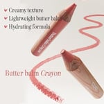 CLIO Kremsi, Kalem Şeklinde Renkli Dudak Balmı & Kalemtıraş CLIO Butter Balm Crayon 001 Pink Poster