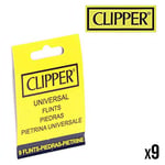 Clipper 9 adet ® çakmak taşı