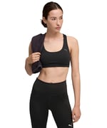 Cloudspun Mid-Support Kadın Siyah Antrenman Sporcu Sütyeni 52746201