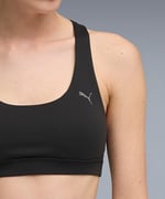 Cloudspun Mid-Support Kadın Siyah Antrenman Sporcu Sütyeni 52746201