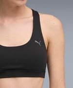 Cloudspun Mid-Support Kadın Siyah Antrenman Sporcu Sütyeni 52746201