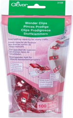 Clover Mid (h17,4,10) Stoffklammern içerik Wonder klips, 100 adet