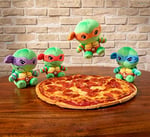 Club Mocchi-Mocchi- Teenage Mutant Ninja Turtles Peluş - TMNT Donatello Plushie - Ninja Kaplumbağa Doldurulmuş Hayvan Oyuncakları ve Oda Dekoru - Peluş Kolek - Seçenekler: Donatello, Leonardo, Raphael