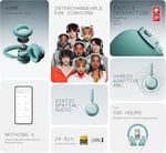 CMF by Nothing Kulaklık Pro Aktif Gürültü Önleyici Kablosuz Kulaklıklar Bluetooth 5.4 Kulak Üstü Kulaklık, 50H ANC Çalma Süresi, Bas ve Tiz Kaydırıcı, Özel EQ ve Mekansal Ses, Yüksek Çözünürlüklü LDAC