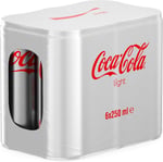 Coca-Cola Light Kutu 6x250 ml