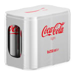 Coca-Cola Light Kutu 6x250 ml