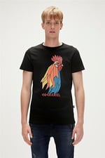 Cockerel Erkek T-Shirt - 23.01.07.012 Ekru