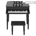 Çocuk için Ahşap Piyano BP30BK nota sehpası ve tabure Hediyeli