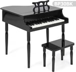 Çocuk için Ahşap Piyano BP30BK nota sehpası ve tabure Hediyeli