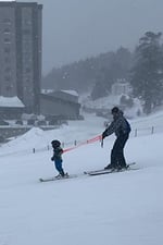 Çocuk Kayak Kemeri Snowboard Bağlantı Koşum