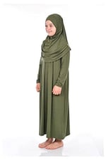 Çocuk Pratik Namaz Elbisesi 8-12 Yaş