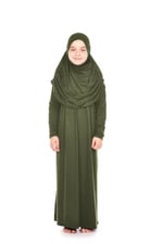 Çocuk Pratik Namaz Elbisesi 8-12 Yaş