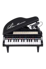 Çocuk Tuşlu Piano Org Siyah, Müzik Enstrümanları, 3+ Yaş, Mikrofon ile