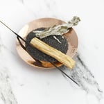 Coho Objet Coho Artisan Namaste Dövme Bakır Mini Tütsü Tabağı