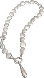 Coin Hakiki İnci Ve Mayorka Damla İnci Choker