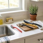 Çok Amaçlı Mini Tel Fırça 4'lü Set, Bakır, Demir ve Sert Plastik Uçlu, Ocak ve Fayans Arası Pencere Rayı ve Mutfak Lavabo Kenarı, Dar Alanlar İçin Ergonomik Temizlik Aparatı İnce Dip Köşe Temizleme