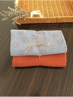 Çok Amaçlı Müslin Örtü & Battaniye 2'li Set% 100 Pamuk 100X90cm