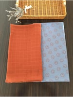 Çok Amaçlı Müslin Örtü & Battaniye 2'li Set% 100 Pamuk 100X90cm
